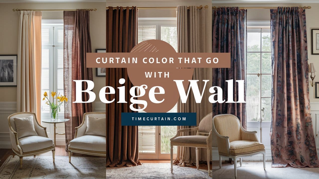 Curtain Colors That Go With Beige Walls