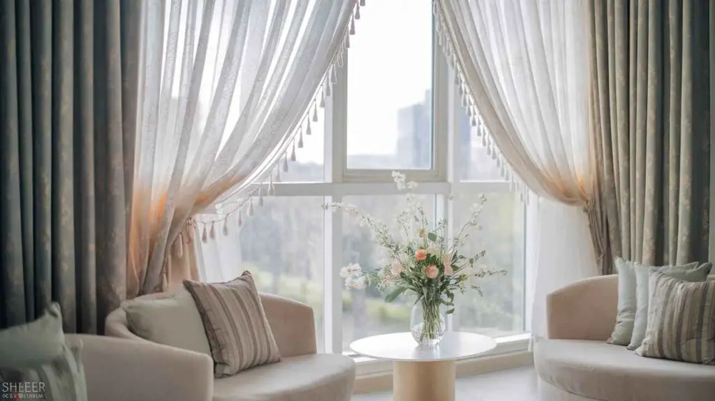 sheer curtains