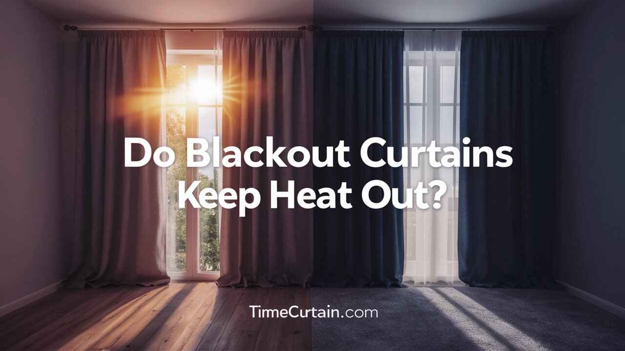 Do Blackout Curtains Keep Out Heat? - time curtain