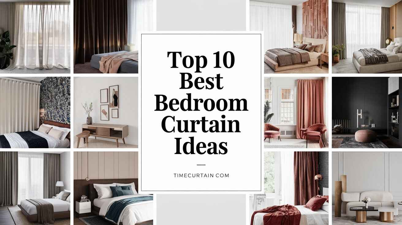 Top 10 Best Bedroom Curtain Ideas