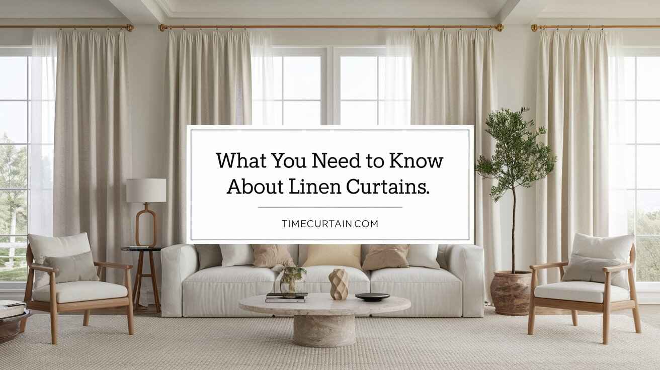 What you need to know about Linen Curtains. - time curtain