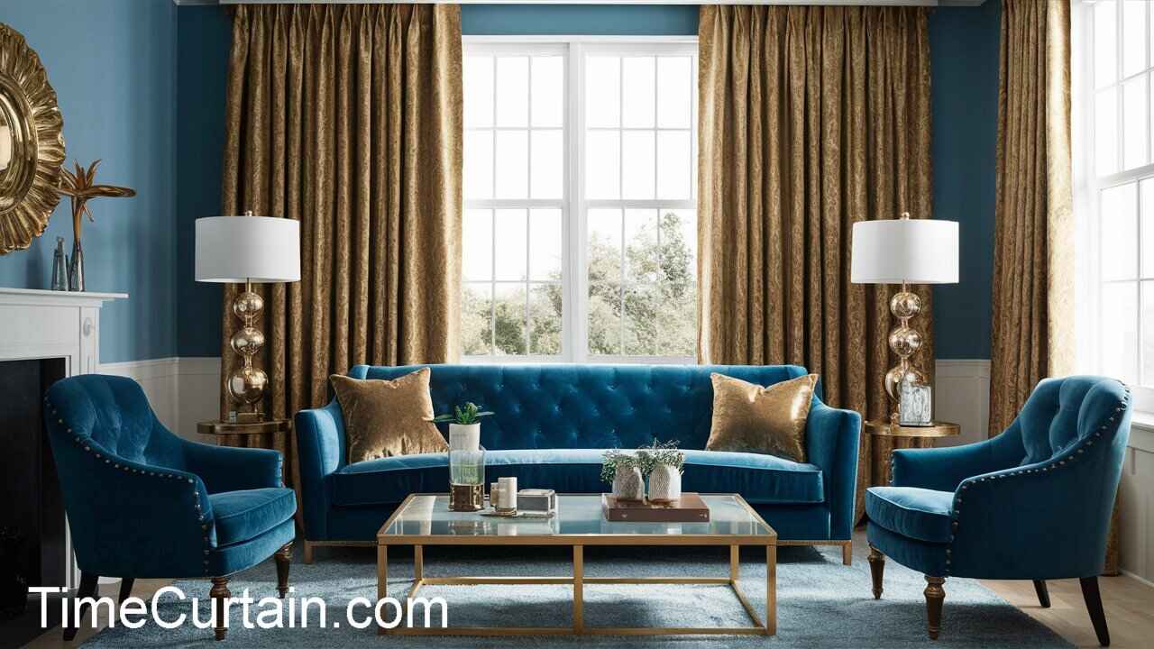 Blue Sofa? Try These Curtain Color Ideas (With Images)