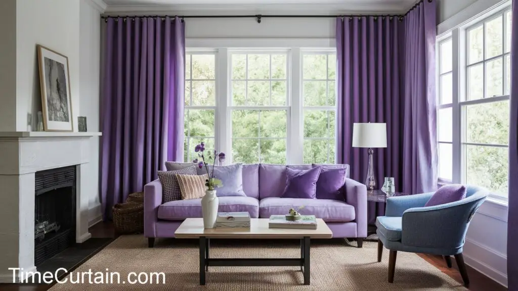 Lavender Curtain