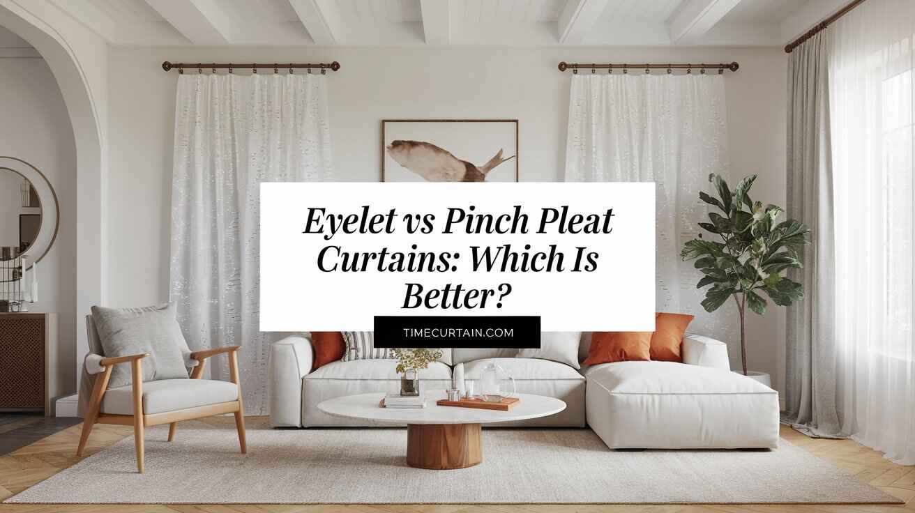 Eyelet Vs Pinch Pleat Curtains: Which is Better?